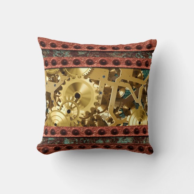 Cojín Decorativo Steampunk 4 Pillow (Anverso)
