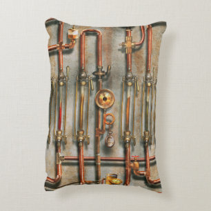 Cojín Decorativo Steampunk - El colector de lubricación