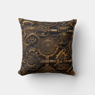 Cojín decorativo Steampunk Gears