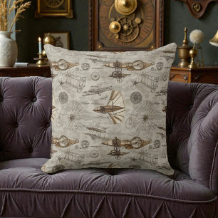 Cojín Decorativo Steampunk Victoriano