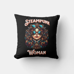 Cojín Decorativo Steampunk Woman