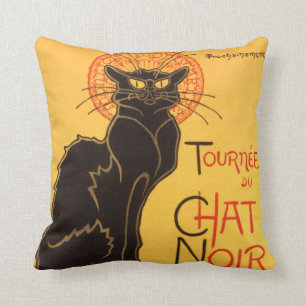 Cojín Decorativo Steinlen: Charla Noir