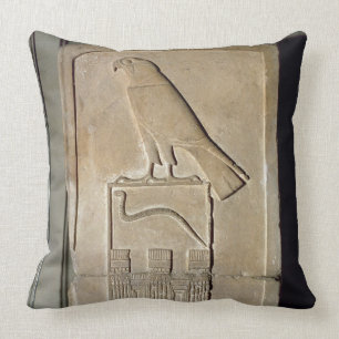 Cojín Decorativo Stela del rey de la serpiente, c.3000 A.C. (piedra