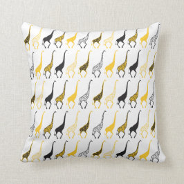 Cojín Decorativo Stencil Giraffes