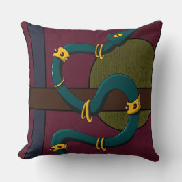 Cojín Decorativo Sticker Carré Snake