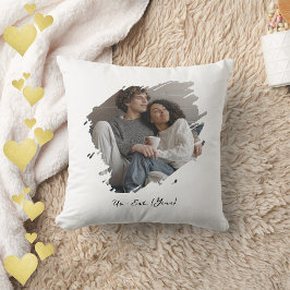 Cojín Decorativo Stole My Heart Valentine's Day Photo Personalized