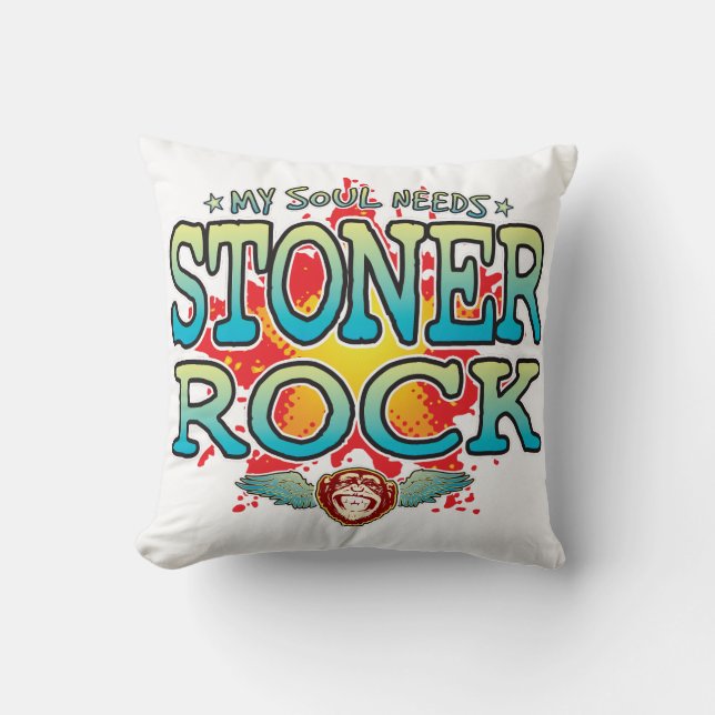 Cojín Decorativo Stoner Rock Soul Cushion (Anverso)