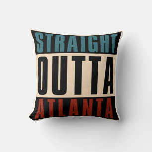 Cojín Decorativo Straight Outta Atlanta Georgia GA
