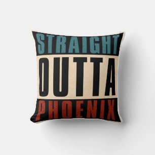 Cojín Decorativo Straight Outta Phoenix Arizona AZ USA