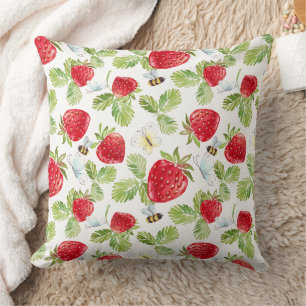 Cojín decorativo Strawberry Buzz 20x20