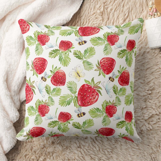 Cojín decorativo Strawberry Buzz 20x20 (Manta)
