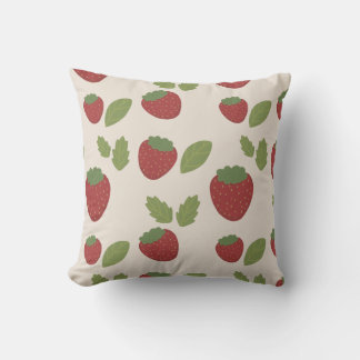 Cojín Decorativo Strawberry Cream Pillow
