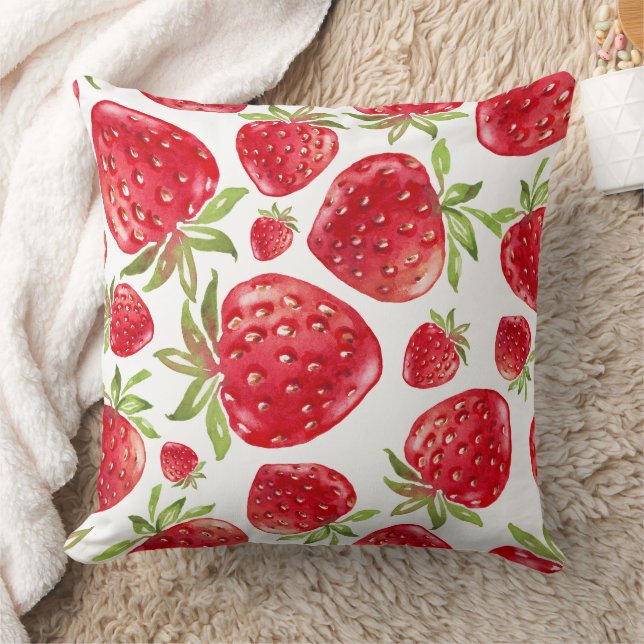 Cojín decorativo Strawberry Love 20x20 (Manta)