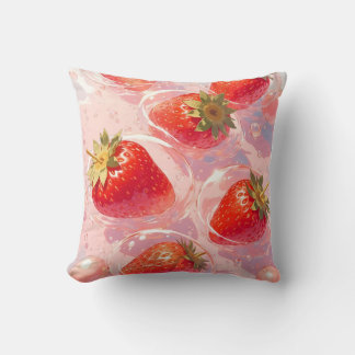 Cojín Decorativo Strawberry Splash