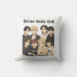 Cojín Decorativo Stray Kids Anime Graphic