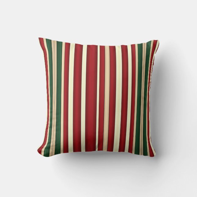Cojín decorativo Stripes-11-Sq de navidades (Anverso)