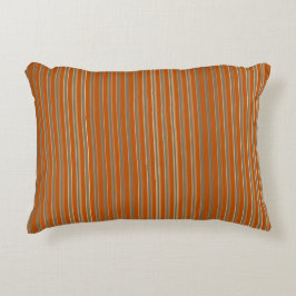 Cojín Decorativo Stripes Beige Orange