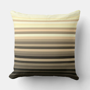 Cojín Decorativo Stripey Sepia Pillow