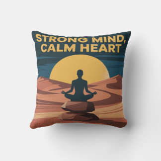 Cojín Decorativo Strong Mind, Calm Heart