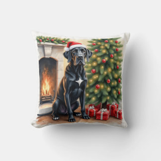 Cojín Decorativo Stunning Great Dane Christmas Cushion