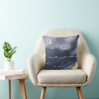 Cojín Decorativo Stürmische Nacht auf den Meer