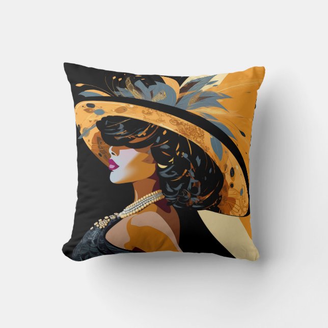 COJÍN DECORATIVO SU CORONA #1 (Anverso)