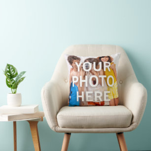 Cojín Decorativo Su foto aquí