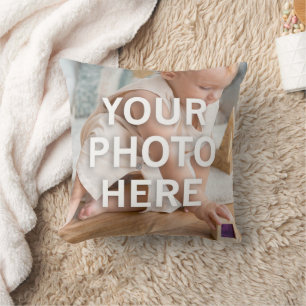 Cojín Decorativo Su foto aquí