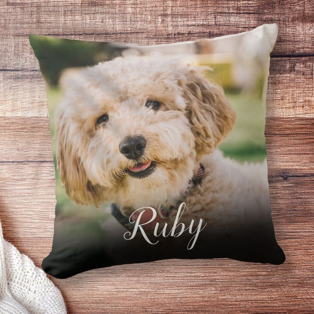 Cojín Decorativo Su foto Mascota favorita (Subido por el creador)