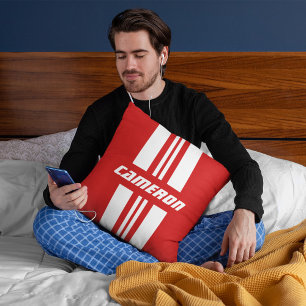 Cojín Decorativo Su nombre Colores completamente Personalizados Ban