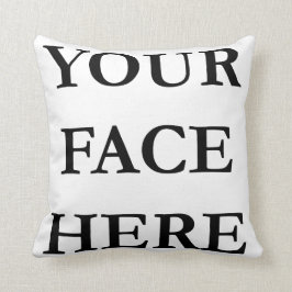Cojín Decorativo SU personalizado de la CARA