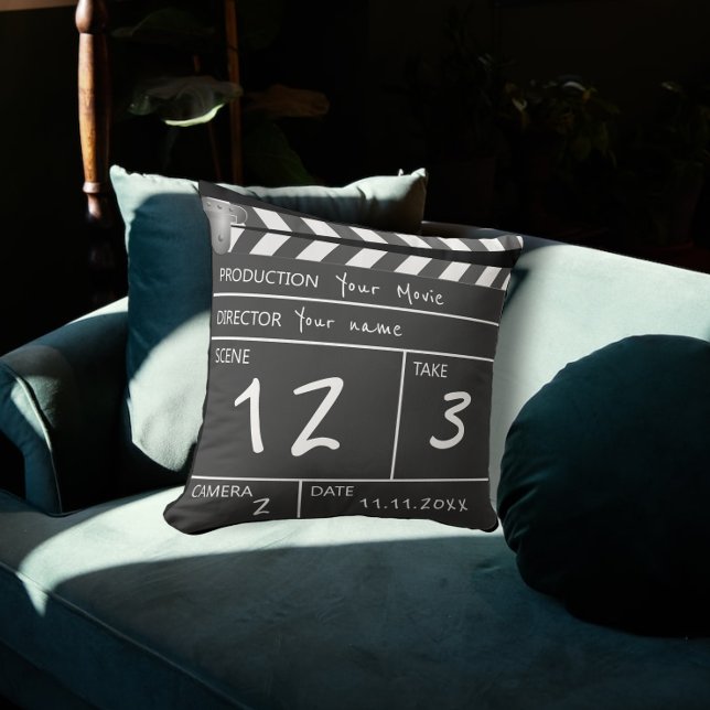 Cojín Decorativo Su propio tablero de películas Personalizado perso (Subido por el creador)