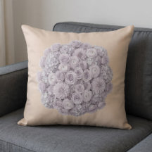 Suave Floral Lavanda y Gris Claro
