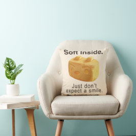 Cojín Decorativo Suave por dentro: Torta de piña Iron T Arte de cit