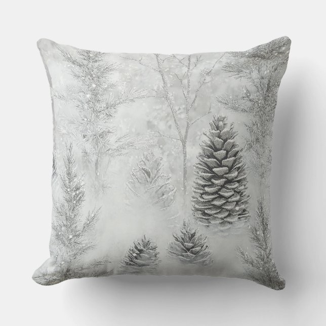 Cojín Decorativo Suave Rubor Winter Wonderland Pillow (Anverso)