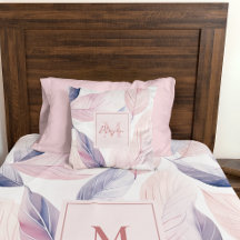 Suave Serenidad Acuarela Deja Monograma Personaliz