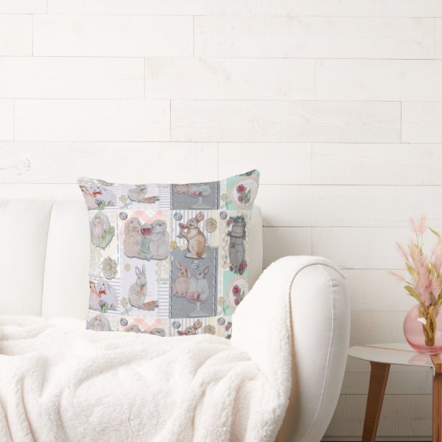 Cojín Decorativo Suave tema Pipa & Marlow (Sofá)