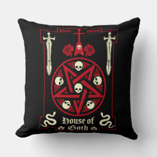 Cojín Decorativo Subcultura gótica post Punk