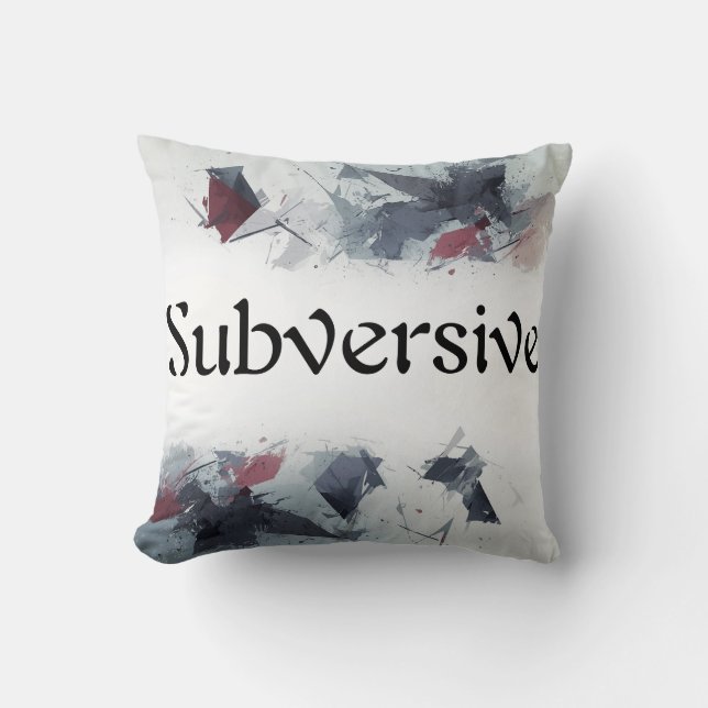 Cojín Decorativo Subversive (Anverso)