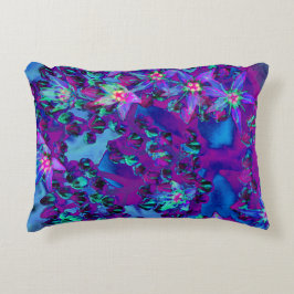 Cojín Decorativo Suculentas flores de sedición en Verde azulado, ma