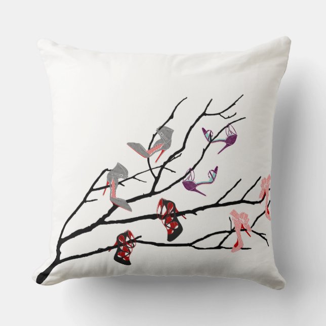 Cojín Decorativo Sucursal de zapatos Lumbar Pillow (Anverso)