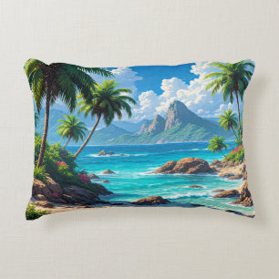 Cojín Decorativo Sueña, Paraíso Tropical,