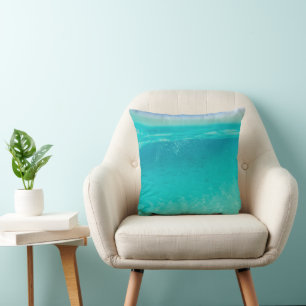 Cojín Decorativo Sueño de burbujas submarinas del Caribe 5