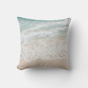 Cojín Decorativo Sueño de espuma del mar Caribe #3 #océano #pared #