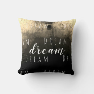 Cojín Decorativo "Sueño" en blanco en diseño beige marrón taxista