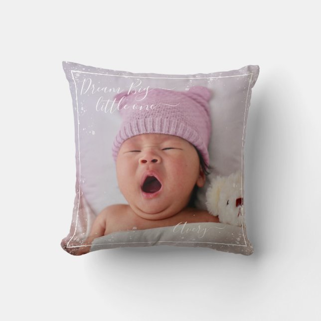 Cojín Decorativo Sueño grande pequeño uno personalizable (Anverso)