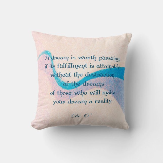 Cojín Decorativo Sueño - Pillow (Anverso)