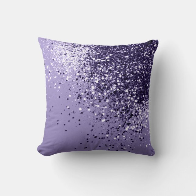 Cojín Decorativo Sueño Purpurina ULTRA VIOLET #1 (Anverso)