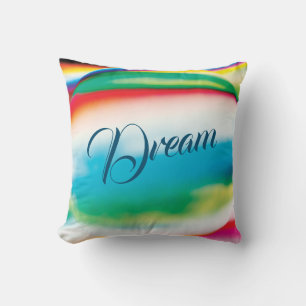 Cojín Decorativo "Sueño" sobre el diseño abstracto tipo color de 