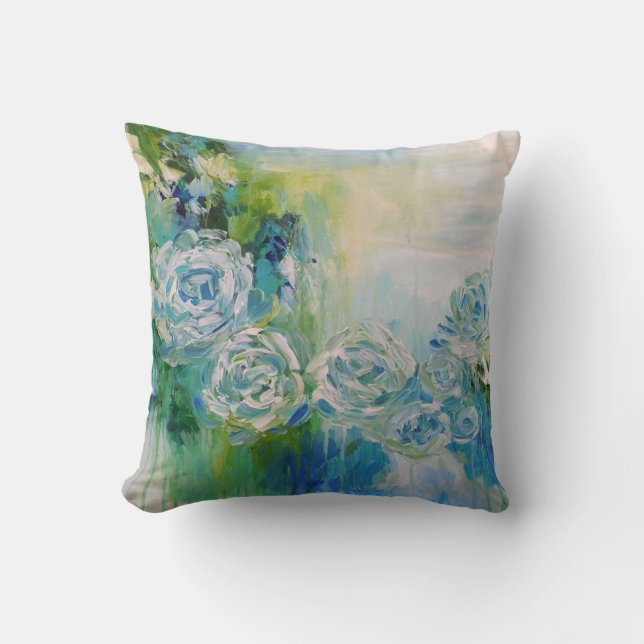Cojín Decorativo Sueño turquesa (Anverso)